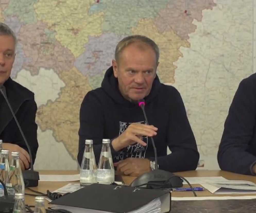 Tusk w sztabie kryzysowym
