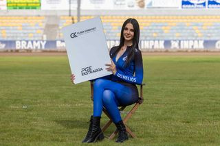 Kandydatki z GKM-u Grudziądz w konkursie Miss Startu PGE Ekstraligi - Monika Niebojewska