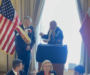 Śniadanie przed 88. Paradą Pułaskiego