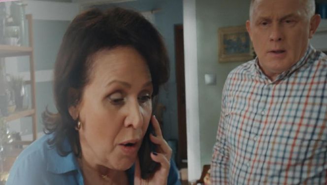 M jak miłość odc. 1876. Artur Rogowski (Robert Moskwa), Marysia (Małgorzata Pieńkowska)