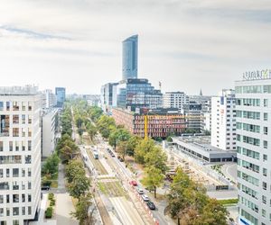 Apartamentowiec Powstańców 7D we Wrocławiu z czteropoziomowym parkingiem podziemnym