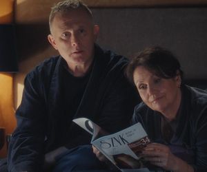 M jak miłość odc. 1873. Marysia (Małgorzata Pieńkowska), Artur Rogowski (Robert Moskwa)