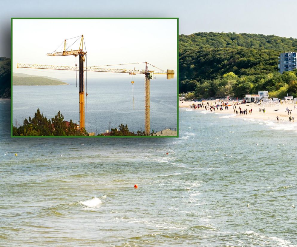 Budują hotel na najpopularniejszej plaży w Polsce. Plażowicze narzekają na hałas 