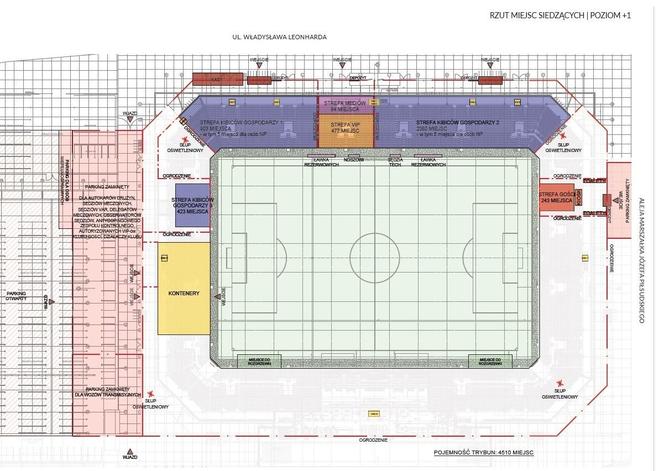 Stadion miejski w Olsztynie zostanie przebudowany. To jedno z najważniejszych zadań na 2024 rok