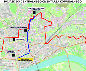 Wszystkich Świętych 2024 w Toruniu. Jak dojechać na cmentarz? Przydatne mapy