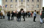 Wiec zwolenników Rafała Trzaskowskiego w Lesznie 