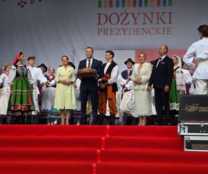 Dożynki prezydenckie 2025 w Warszawie. Zdjęcia Koła Gospodyń Wiejskich w Puszynie, gmina Korfantów