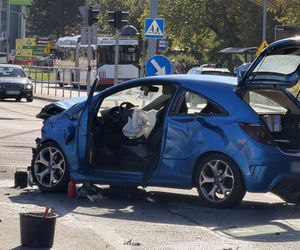 Radom. Wypadek karetki