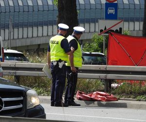  Śmiertelny wypadek motocyklisty na Wisłostradzie