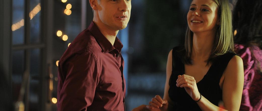 M jak miłość odc. 1050. Eryka (Marta Juras), Paweł Zduński (Rafał Mroczek)