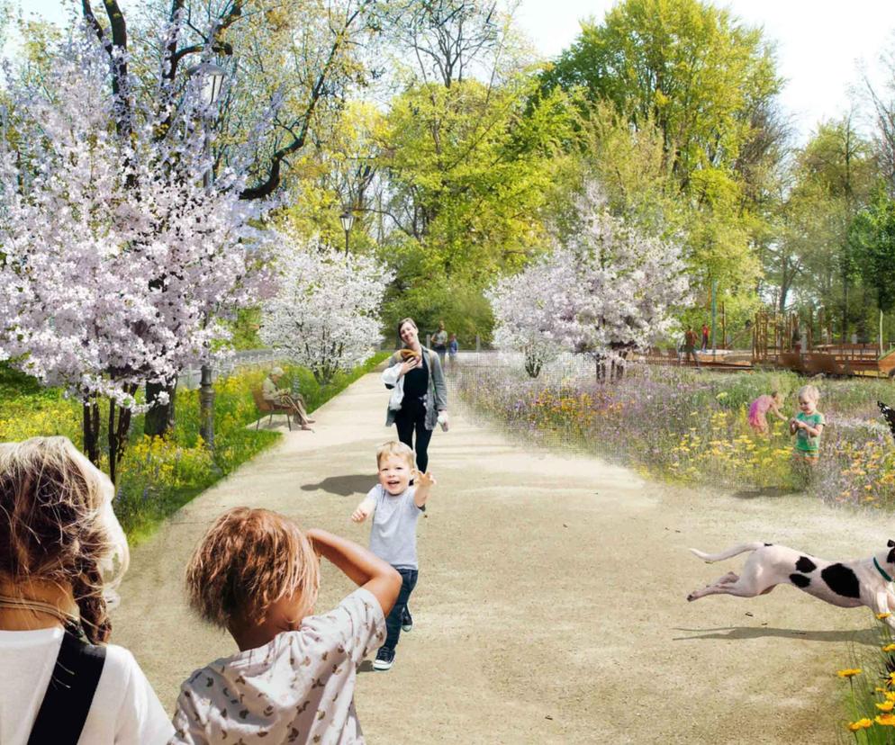 Park Bronowicki w nowej odsłonie - wizualizacja 
