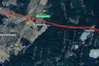 Przebieg drogi ekspresowej S10 Piła - Szczecin