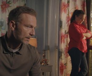 M jak miłość odc. 1881. Magda (Anna Mucha), Andrzej Budzyński (Krystian Wieczorek)