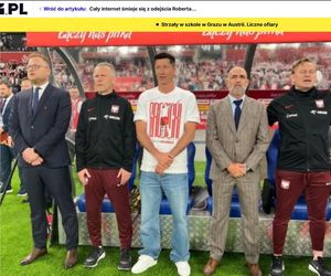 Najlepsze memy o Lewandowskim i Probierzu. Internauci nie zawiedli 