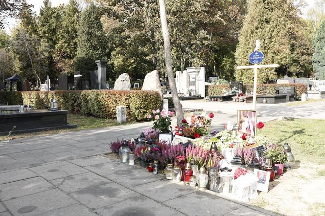 Tak wygląda grób Joanny Kołaczkowskiej