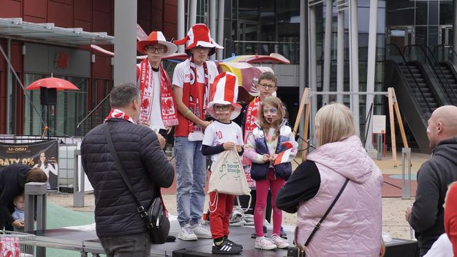 Strefa Kibica w Porcie Łódź. Mecz Polska - Holandia