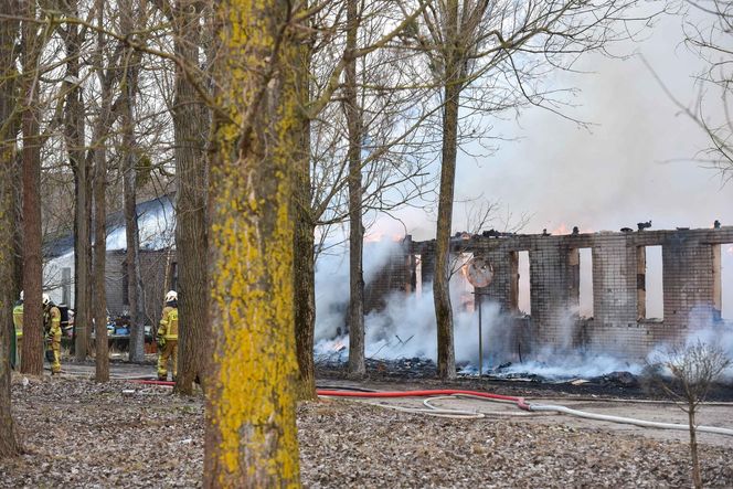 Pożar pustostanów przy ul. Grudziądzkiej w Toruniu. To nie pierwszy raz!