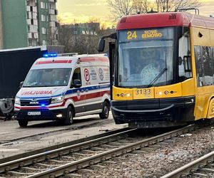 Potrącenie pieszej przez tramwaj. Kobieta zmarła w szpitalu