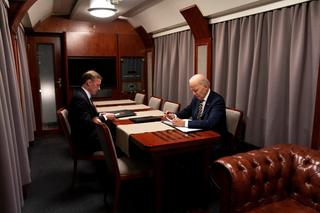 Prezydent Stanów Zjednoczonych Joe Biden podróżował pociągiem bydgoskiej PESY!
