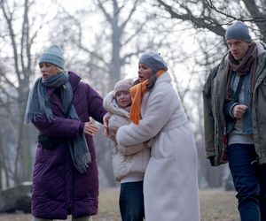 Przyjaciółki 25 sezon, odc. 301. Dorotka (Agnieszka Sienkiewicz-Gauer), Norbert (Jacek Knap), Mirandka (Zoja Szymczyk)