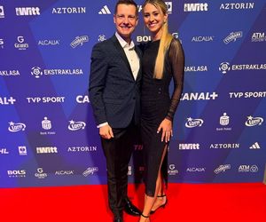 Rafał Mroczek na gali Ekstraklasy