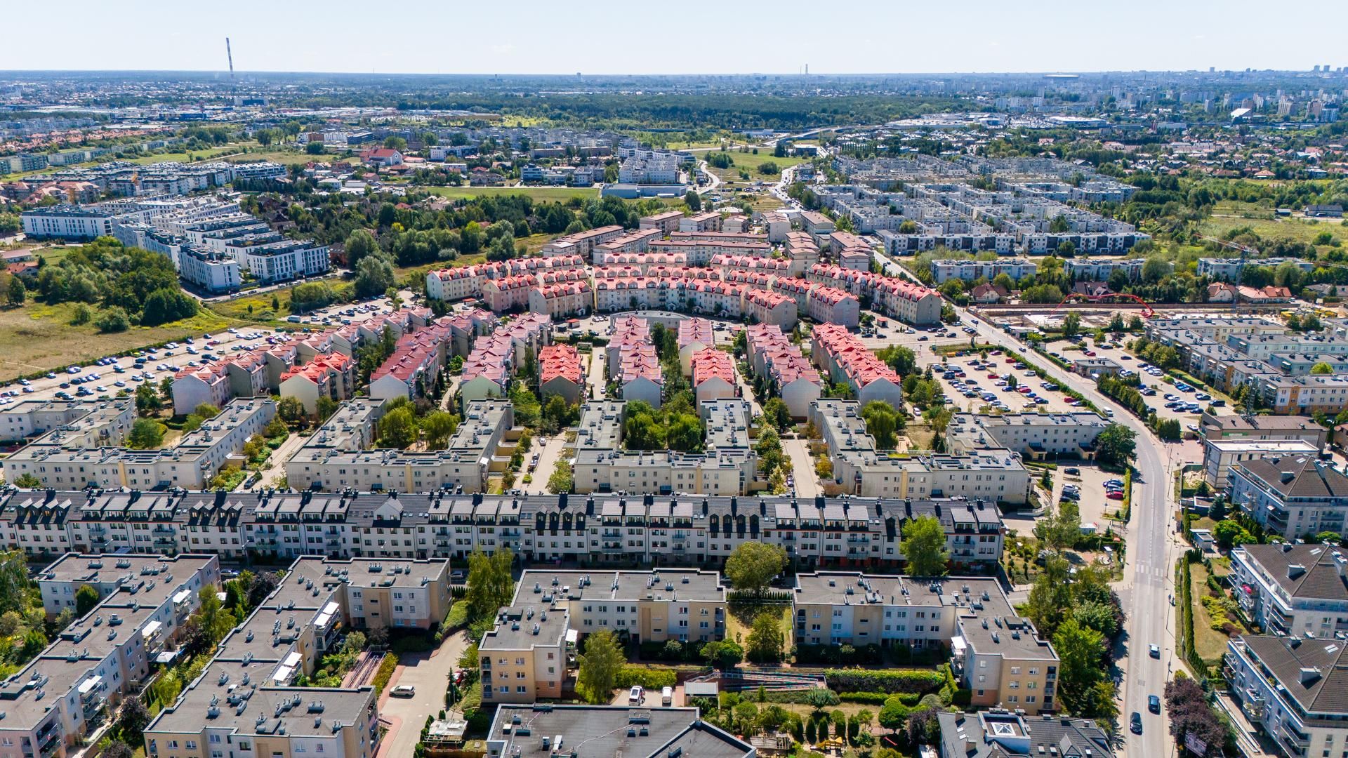 Białołęka z drona