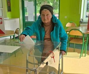 Ma 104 lata i oddała głos w wyborach