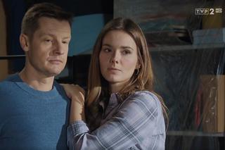 M jak miłość odc. 1648. Franka (Dominika Kachlik), Paweł (Rafał Mroczek)