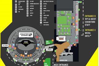 Mapa stoisk IEM Expo Katowice 2025