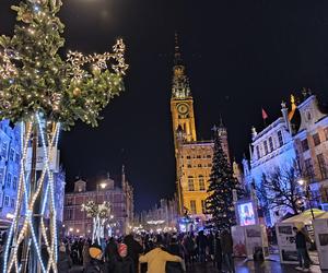 Gdańsk rozświecił się iluminacjami świątecznymi