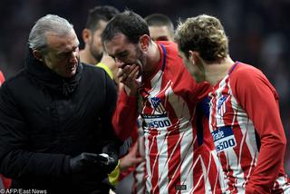 Diego Godin z Atletico Madryt stracił trzy zęby i szukał ich na boisku