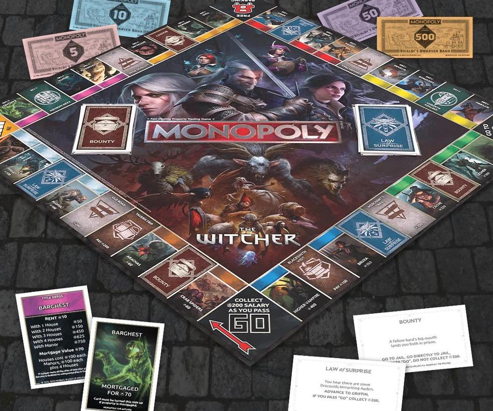 Wiedźmin: Monopoly The Witcher! Gra o której marzy każdy fan. Mamy ZDJĘCIA!