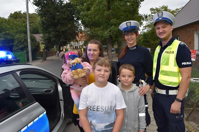 Policjanci odwiedzili Asię