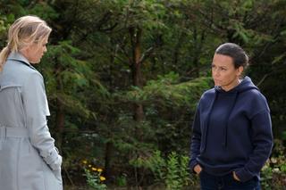 M jak miłość odc. 1705. Magda (Anna Mucha), Julia (Marta Chodorowska)