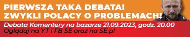 Gdzie oglądać pierwszą debatę Komentery na bazarze? Zwykli Polacy zabiorą głos!