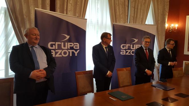 Podpisanie umowy między Grupą Azoty S.A. i Akademią Górniczo-Hutniczą w Krakowie