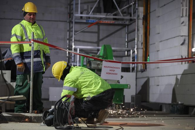 Budowa ostatniego odcinka metra linii M2. Tak wygląda stacja Lazurowa