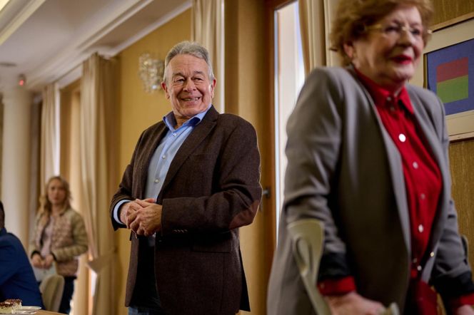 Na Wspólnej odc. 4013. Łucja Agier (Magdalena Kaczmarek), Witold Strzelecki (Roch Siemianowski), Krystyna Agier (Małgorzata Knothe)