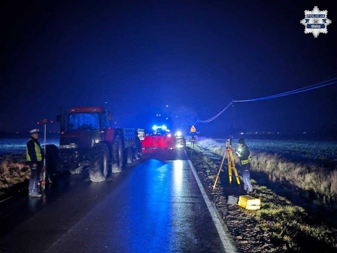 Śmiertelny wypadek pod Gliwicami. Ofiarą 50-letni strażak ochotnik