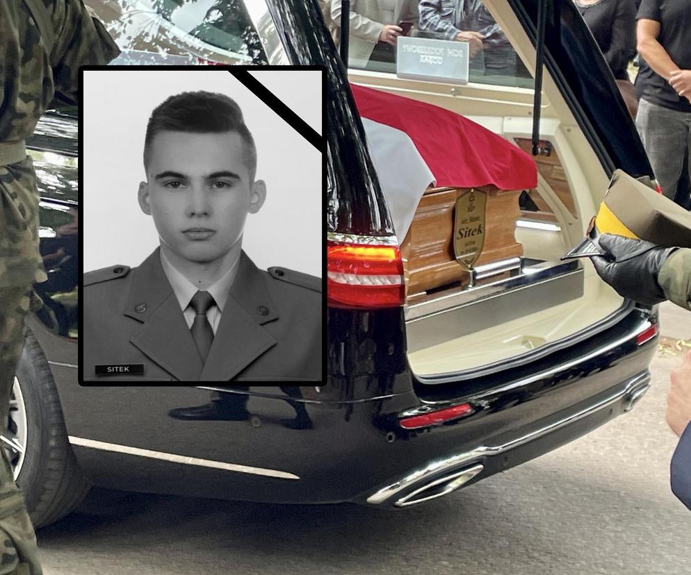 Przejmujący pogrzeb 21-letniego Mateusza Sitka. Żołnierz zginął, broniąc naszej granicy