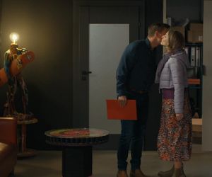 Barwy szczęścia, odcinek 3198. Tomasz (Jakub Sokołowski), Grażyna (Kinga Suchan)