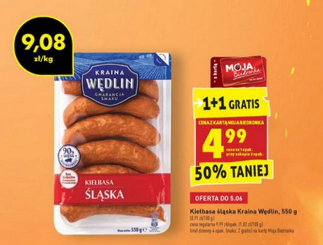 Promocje na weekend w Biedronce