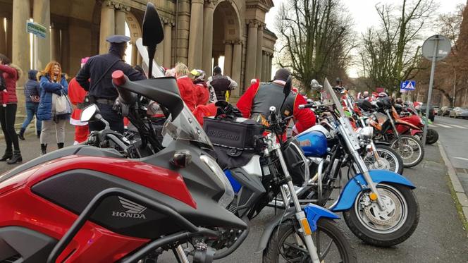 Parada Motomikołajów w Szczecinie