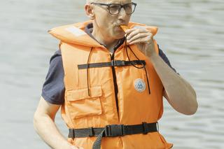 Senator Krzysztof Kwiatkowski relaksuje się na łonie natury