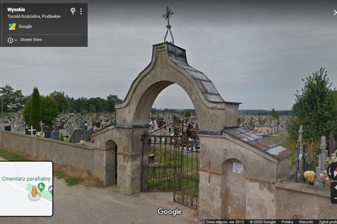Mężczyzna zginął na cmentarzu. Koszmar w Turośni Kościelnej [FOTO]
