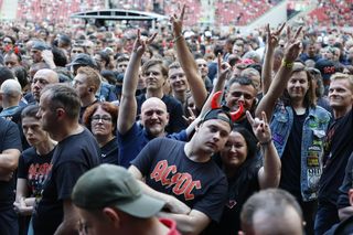 Koncert AC/DC w Warszawie (4.07.2025) - część pierwsza. Organizatorem koncertu jest Live Nation Polska
