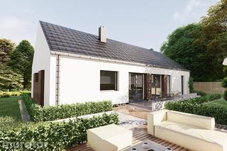 Projekt domu Niestereotypowy od Muratora - wizualizacje, plan, aranżacje