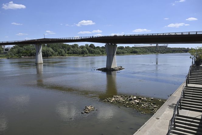 Alarm! Wisła wysycha na naszych oczach. Katastrofalny poziom wody w Warszawie
