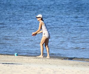 Agnieszka Radwańska nad polskim Bałtykiem