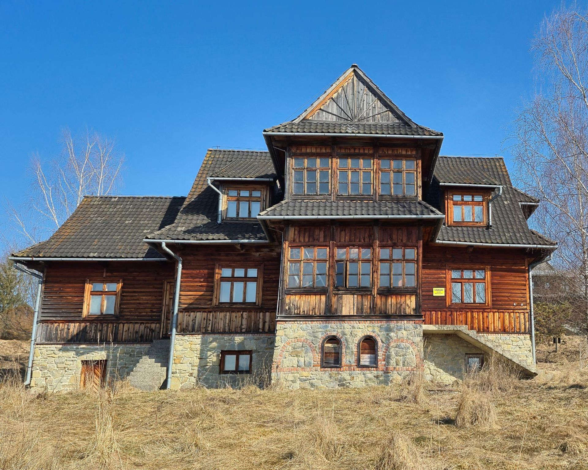 Osada widmo w Czorsztynie